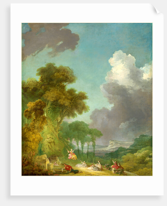The Swing by Jean-Honoré Fragonard