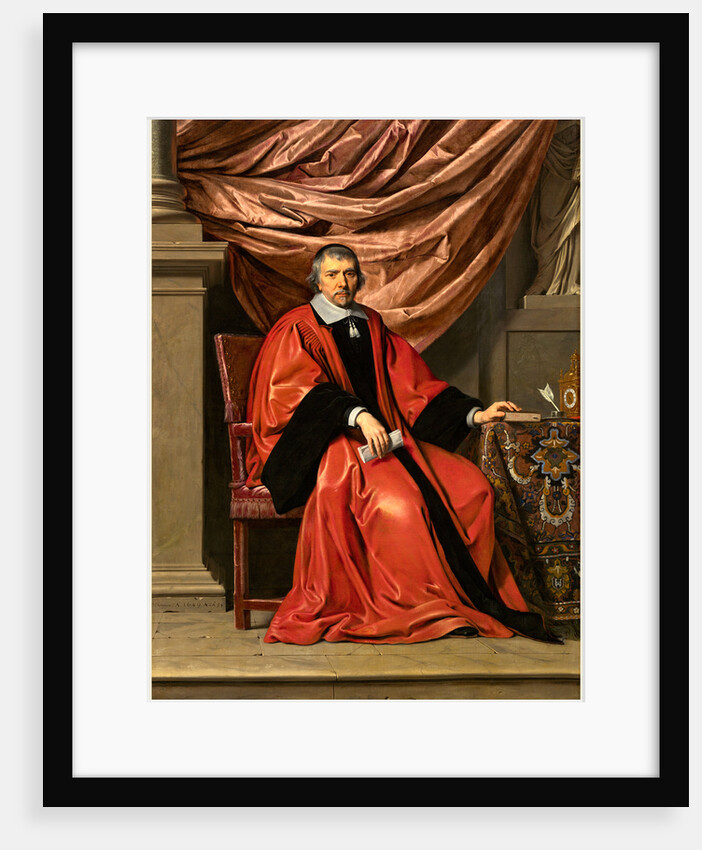 Omer Talon, 1649 by Philippe de Champaigne