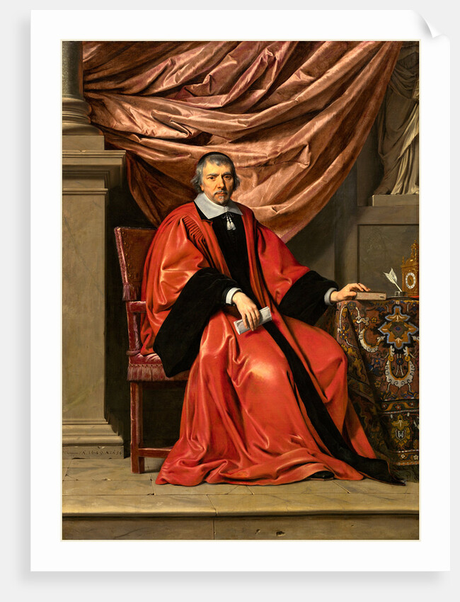 Omer Talon, 1649 by Philippe de Champaigne