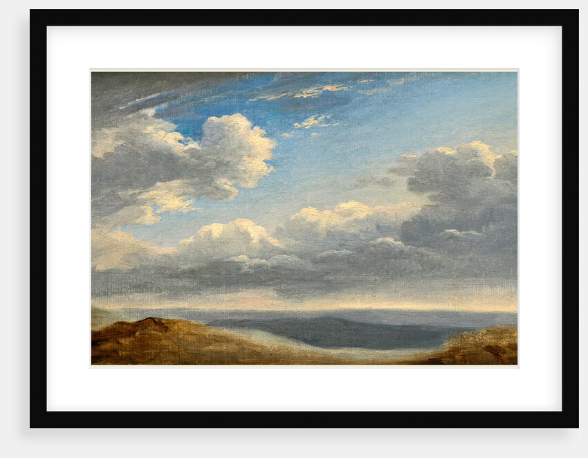 Study of Clouds over the Roman Campagna by Pierre-Henri de Valenciennes