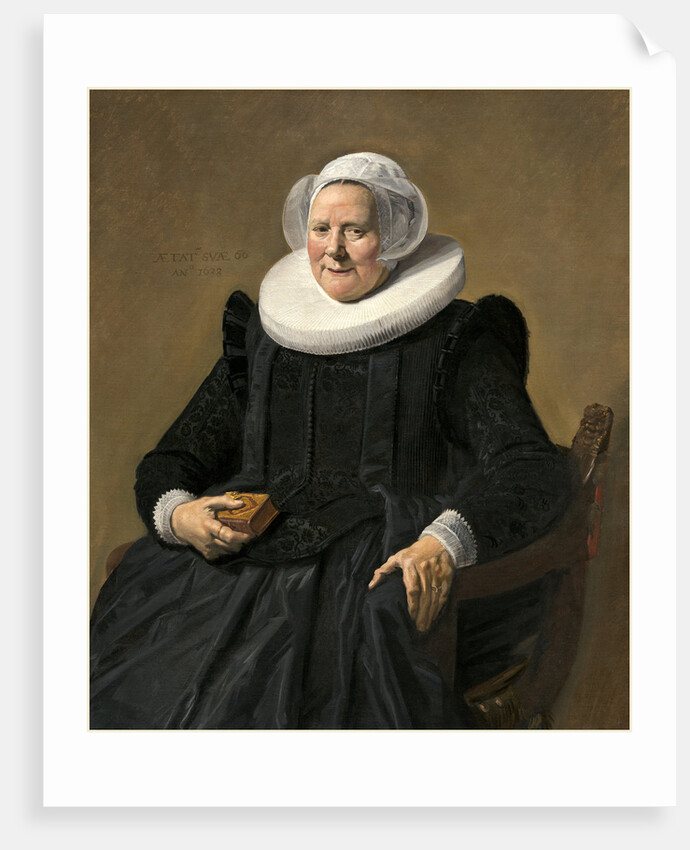 Dutch, Portrait of an Elderly Lady, 1633 by Frans Hals