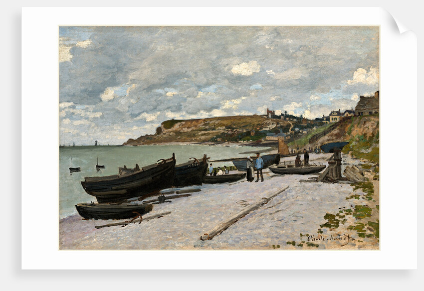 Sainte-Adresse, 1867 by Claude Monet