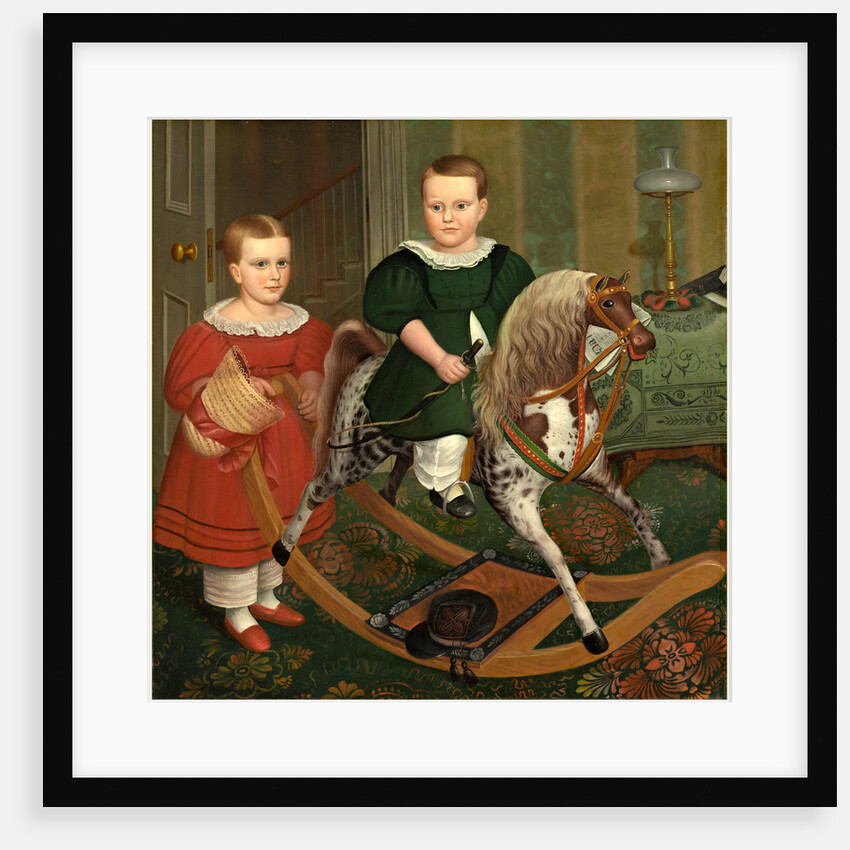 American, The Hobby Horse, c. 1840 by Robert Peckham