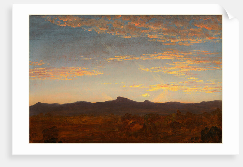 American, Study for Catskill Creek by Thomas Cole