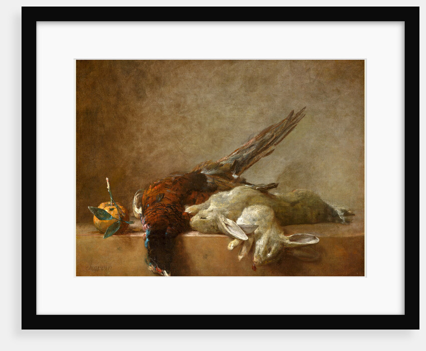Still Life with Game, probably 1750s by Jean Siméon Chardin