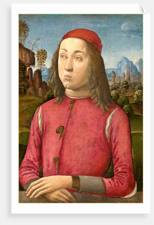 Italian, Portrait of a Youth by Agnolo di Domenico del Mazziere