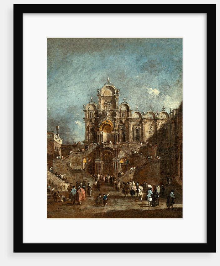 Italian, Temporary Tribune in the Campo San Zanipolo, Venice, 1782 or after by Francesco Guardi