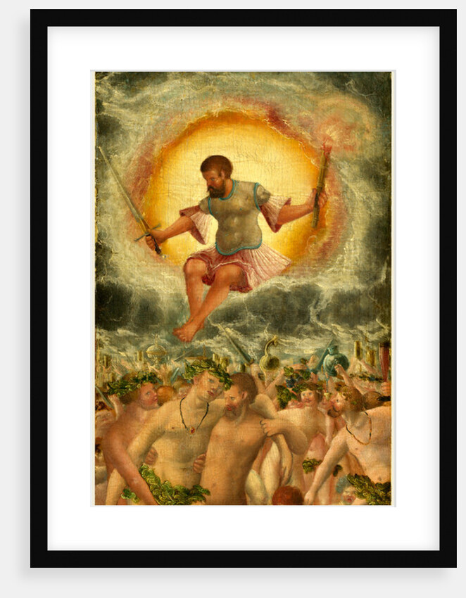 The Rule of Mars right panel, c. 1535, oil on hardboard transferred from panel by Workshop of Albrecht Altdorfer