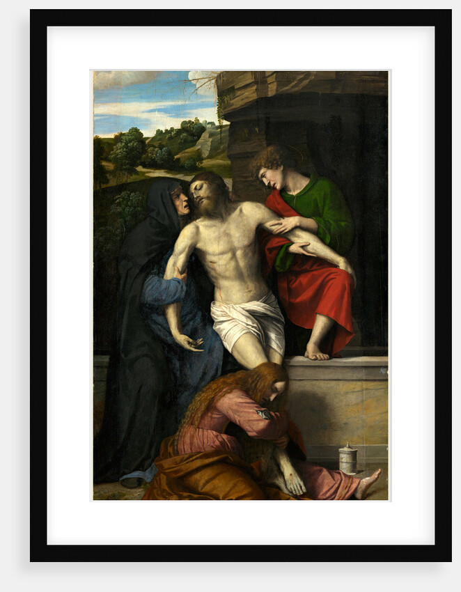 Italian, Pietà, 1520s by Moretto da Brescia