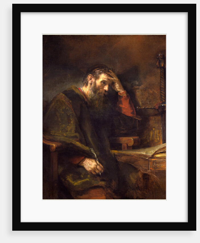 Dutch, The Apostle Paul, c. 1657 by Rembrandt van Rijn