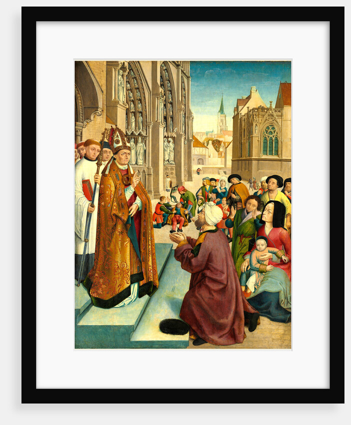 Episodes from the Life of a Bishop Saint, c. 1500 by Master of Saint Giles and Assistant