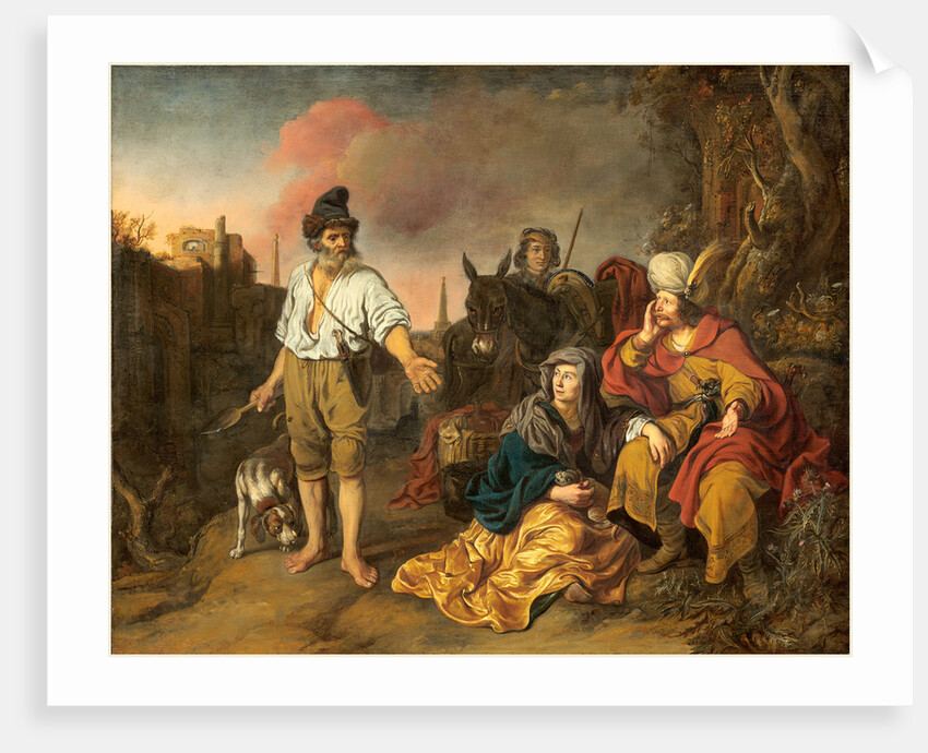 Dutch, The Levite at Gibeah, probably late 1650s by Gerbrand van den Eeckhout