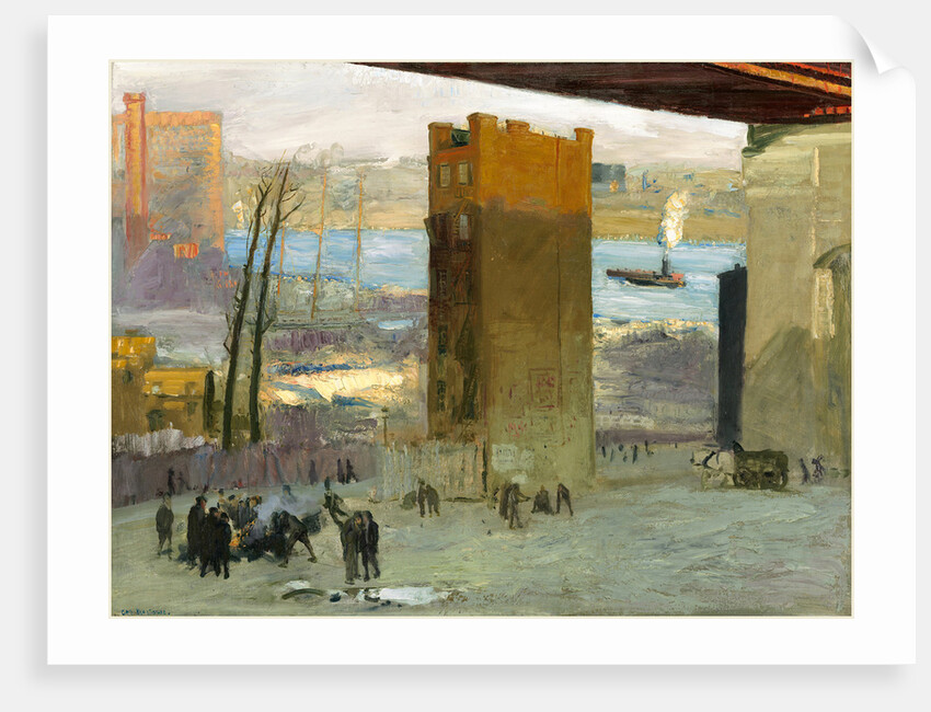 The Lone Tenement by George Bellows