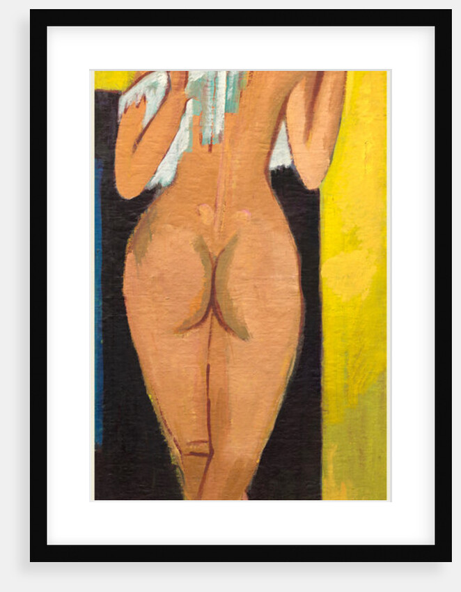Nude Figure by Ernst Ludwig Kirchner