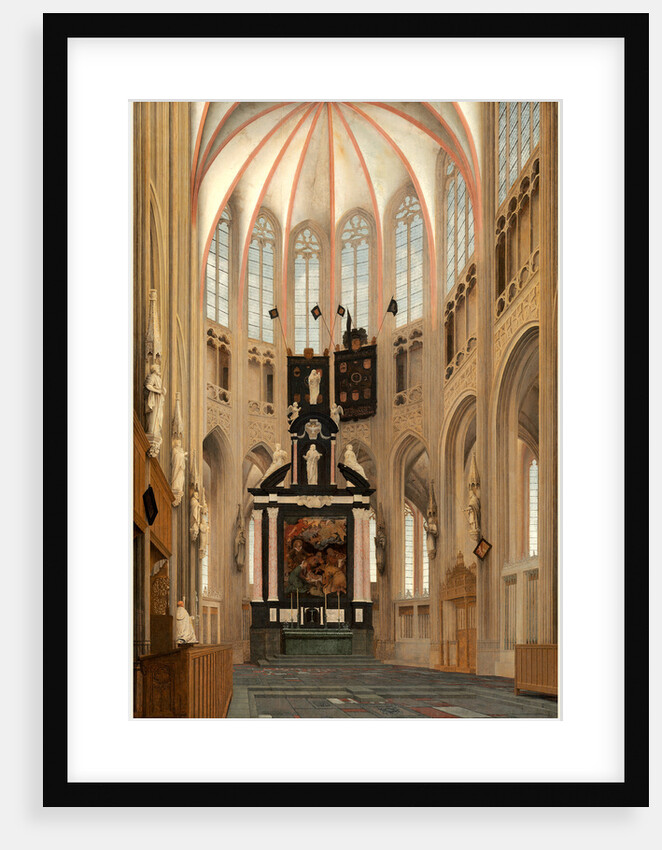 Dutch, Cathedral of Saint John at 's-Hertogenbosch, 1646 by Pieter Jansz Saenredam