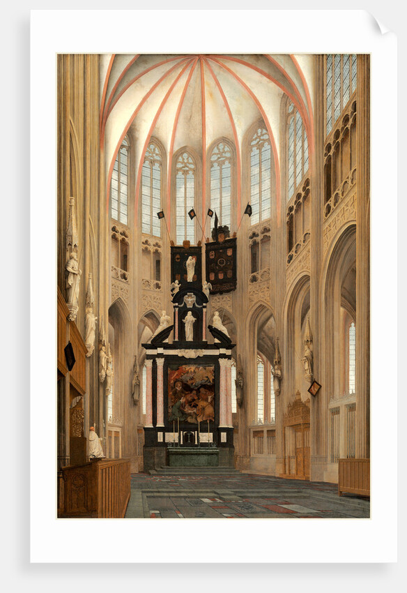 Dutch, Cathedral of Saint John at 's-Hertogenbosch, 1646 by Pieter Jansz Saenredam