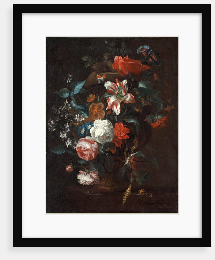 Dutch, Flowers in a Vase, c. 1700 by Philip van Kouwenbergh
