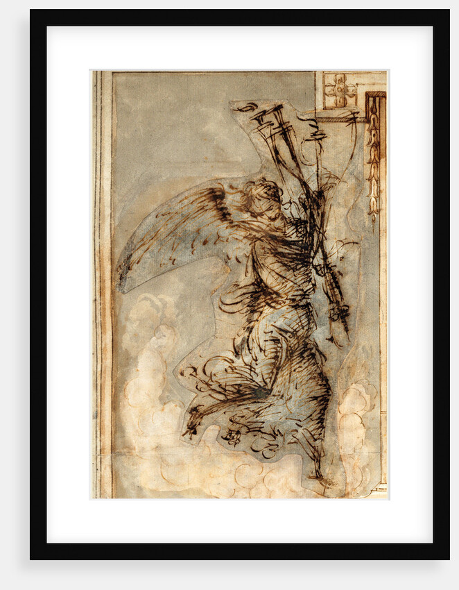 Italian, An Angel Carrying a Torch by Filippino Lippi