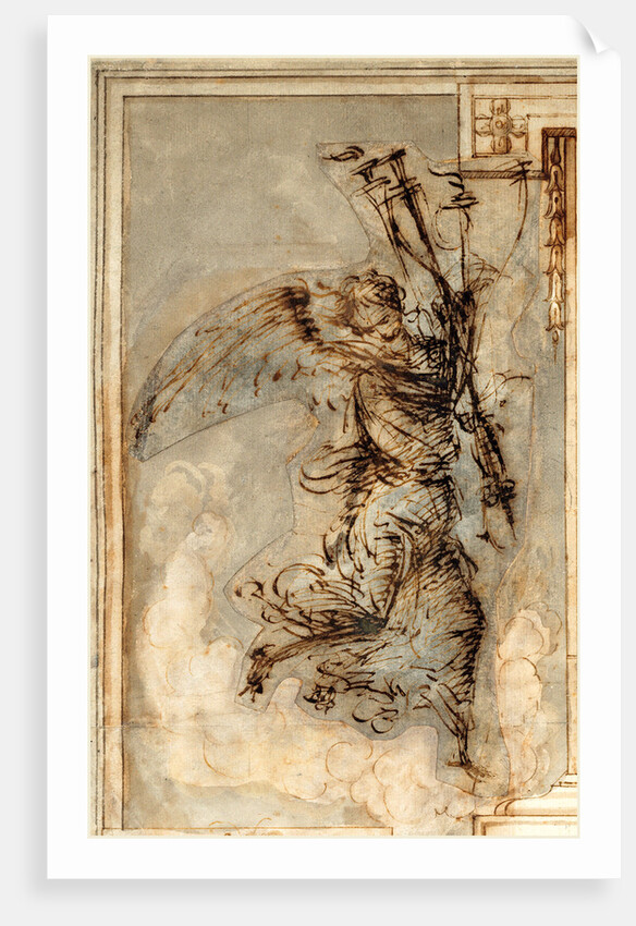 Italian, An Angel Carrying a Torch by Filippino Lippi