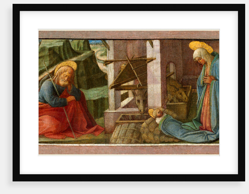 Italian, The Nativity, probably c. 1445 by Fra Filippo Lippi and Workshop