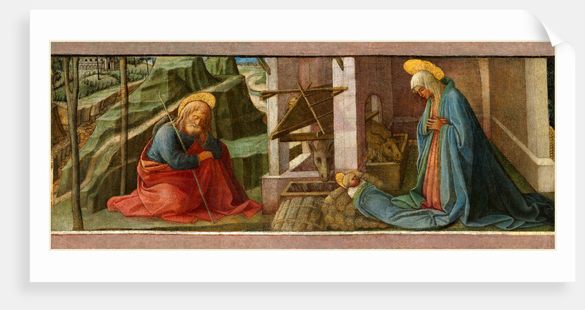 Italian, The Nativity, probably c. 1445 by Fra Filippo Lippi and Workshop