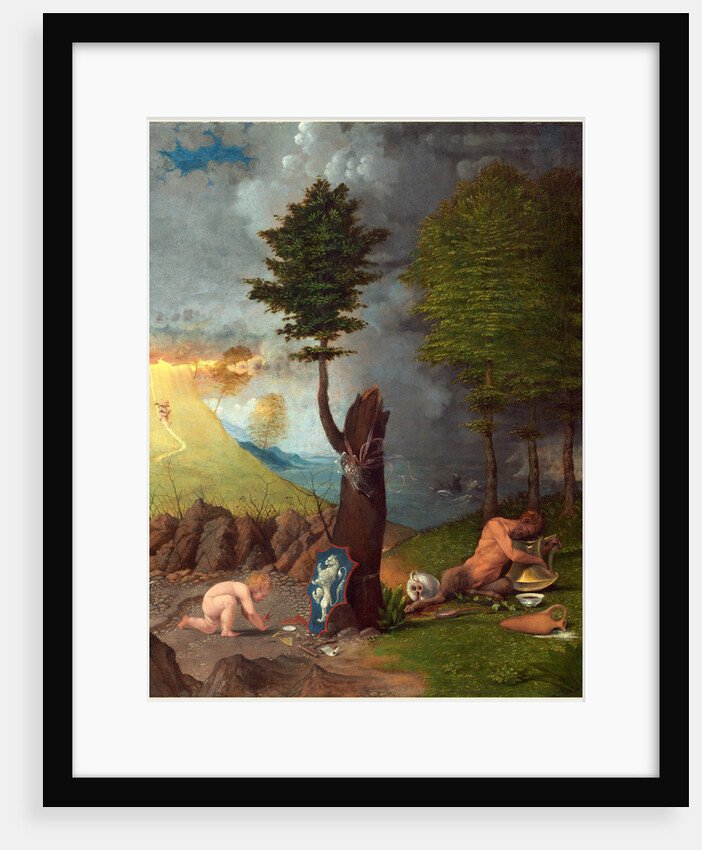 Italian, Allegory of Virtue and Vice, 1505 by Lorenzo Lotto