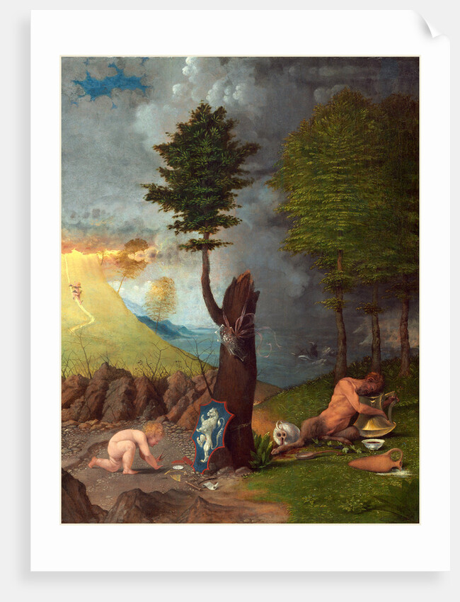 Italian, Allegory of Virtue and Vice, 1505 by Lorenzo Lotto