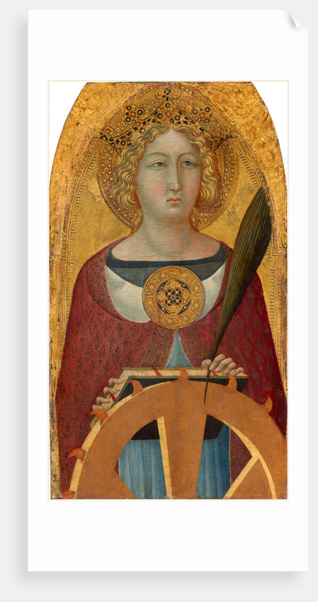 Italian, Saint Catherine of Alexandria, probably c. 1335 by Ugolino Lorenzetti