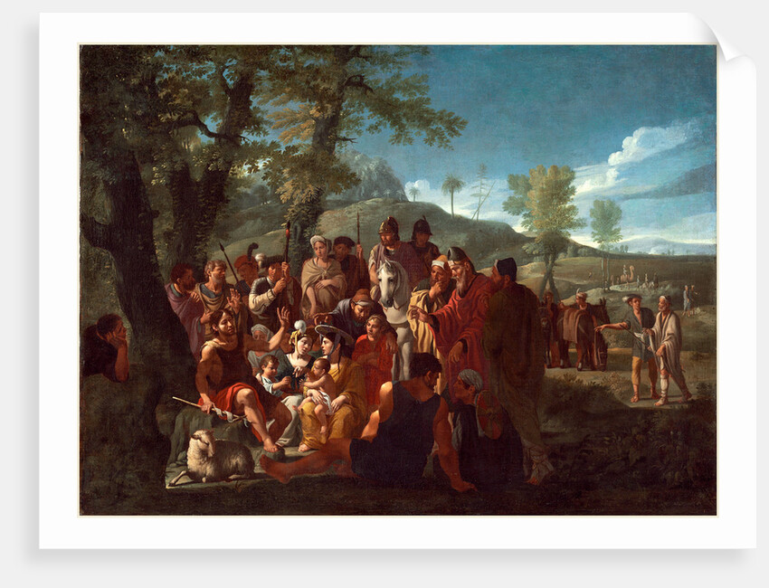 Flemish, Saint John the Baptist Preaching, c. 1665 by Willem Reuter