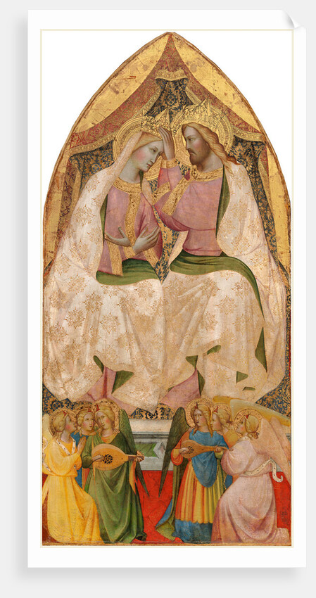 Italian, The Coronation of the Virgin, probably c. 1370 by Agnolo Gaddi