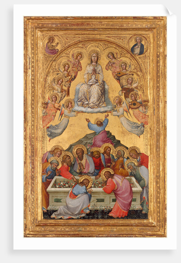 Italian, The Assumption of the Virgin, probably c. 1385 by Paolo di Giovanni Fei