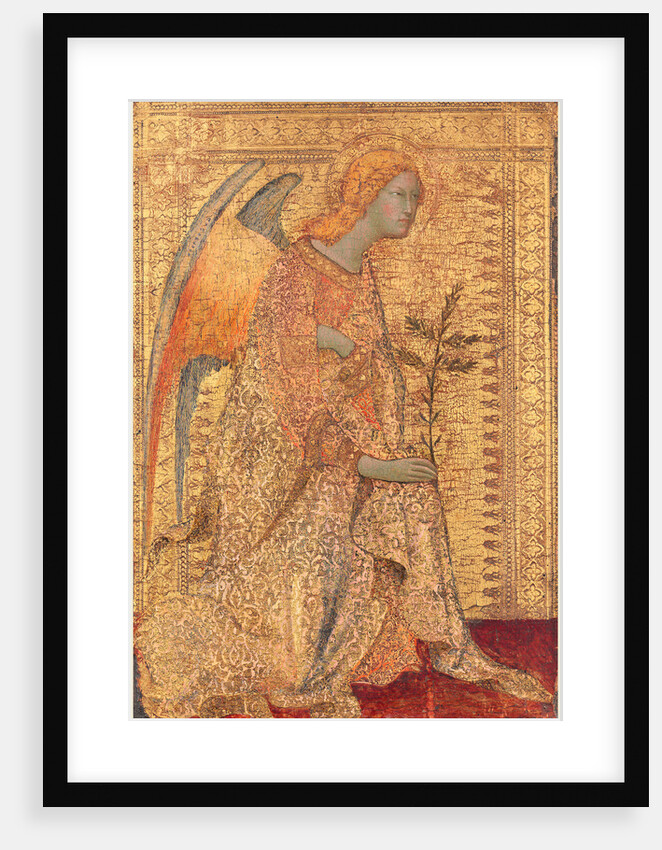 The Angel of the Annunciation by Simone Martini