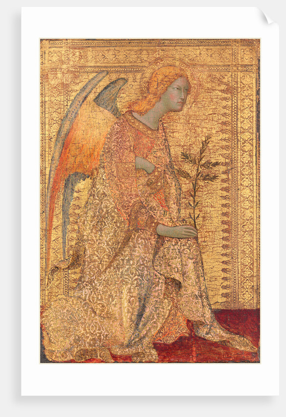 The Angel of the Annunciation by Simone Martini