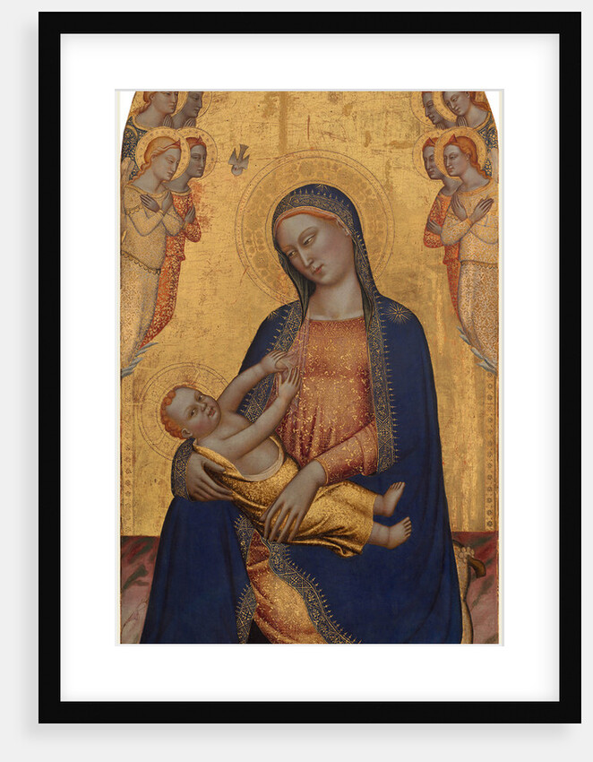 Madonna and Child with Angels by Orcagna and Jacopo di Cione
