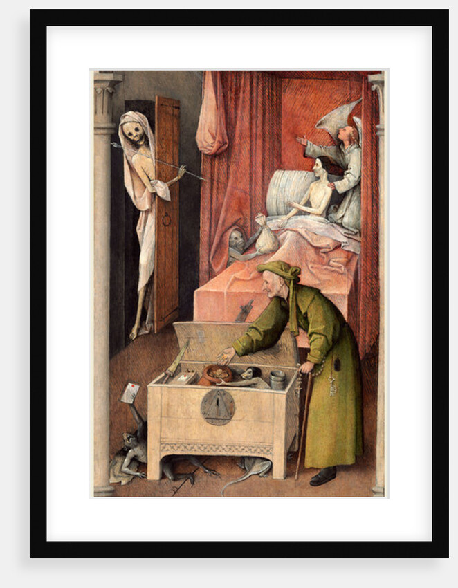 Death and the Miser by Hieronymus Bosch