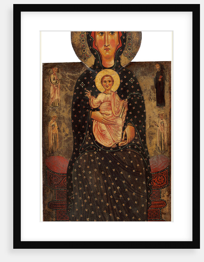 Madonna and Child Enthroned by Margaritone d'Arezzo