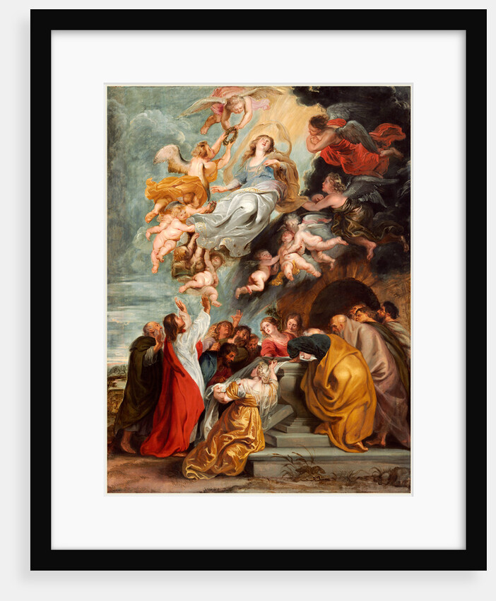 The Assumption of the Virgin, probably mid 1620s by Studio of Sir Peter Paul Rubens