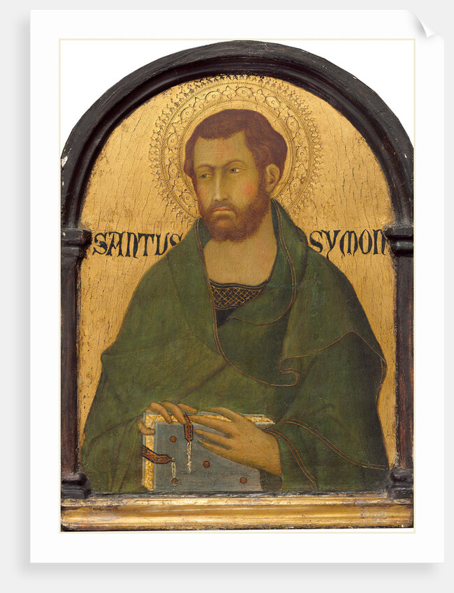 Saint Simon, probably c. 1320 by Workshop of Simone Martini