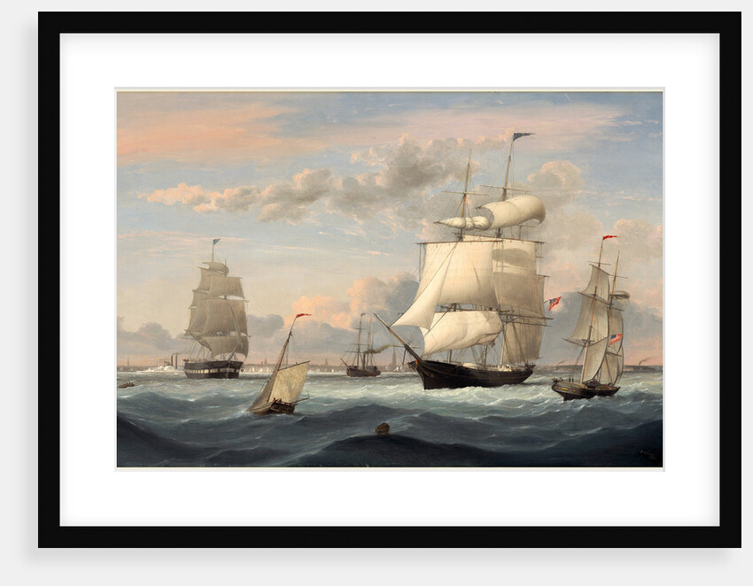 New York Harbor by Fitz Henry Lane