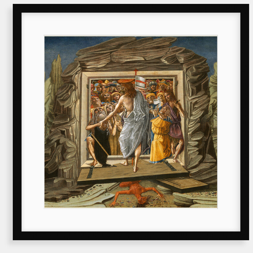 Christ in Limbo by Benvenuto di Giovanni