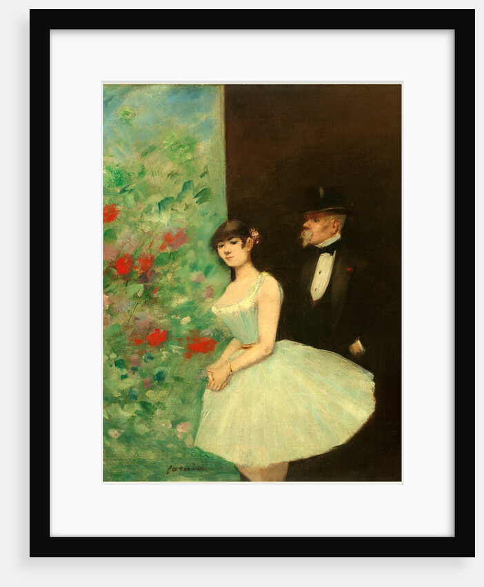 Behind the Scenes, c. 1880 by Jean-Louis Forain