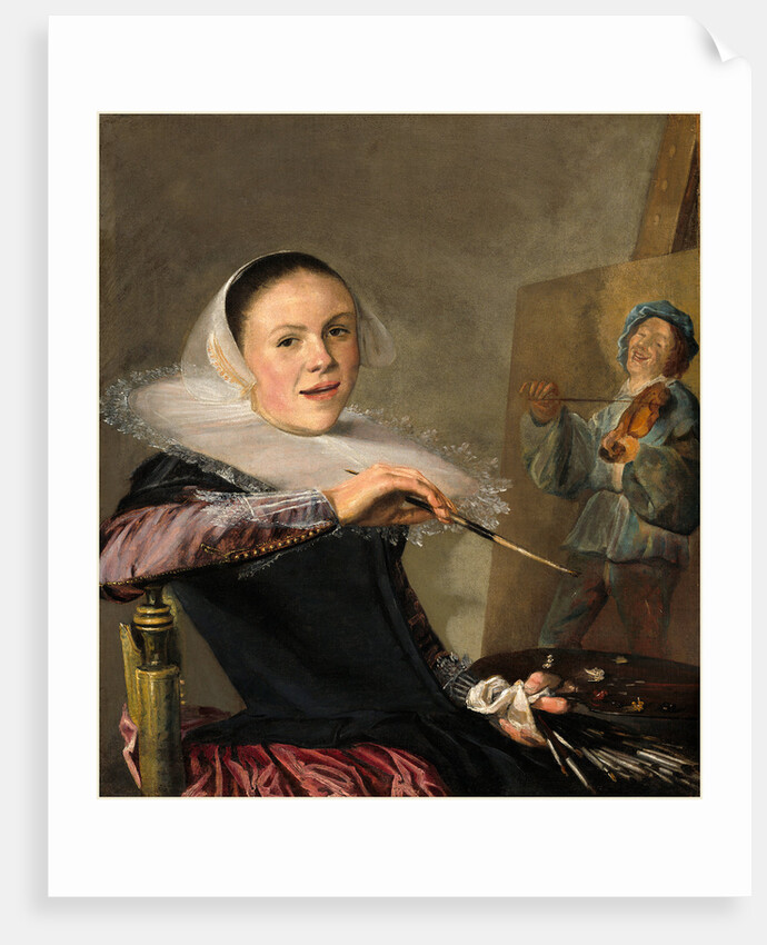 Dutch, Self-Portrait, c. 1630 by Judith Leyster