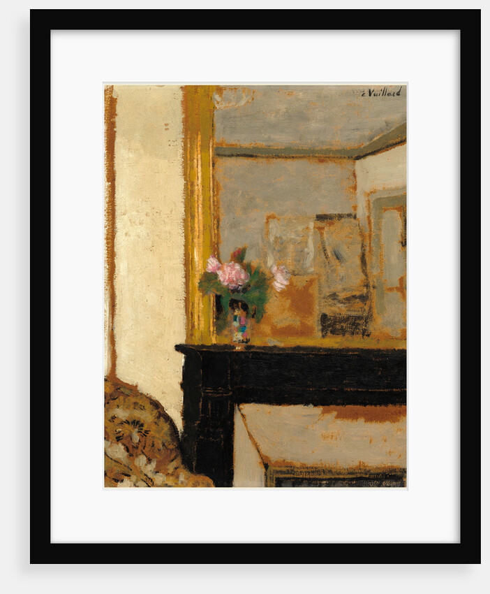 Vase of Flowers on a Mantelpiece, c. 1900 by Edouard Vuillard
