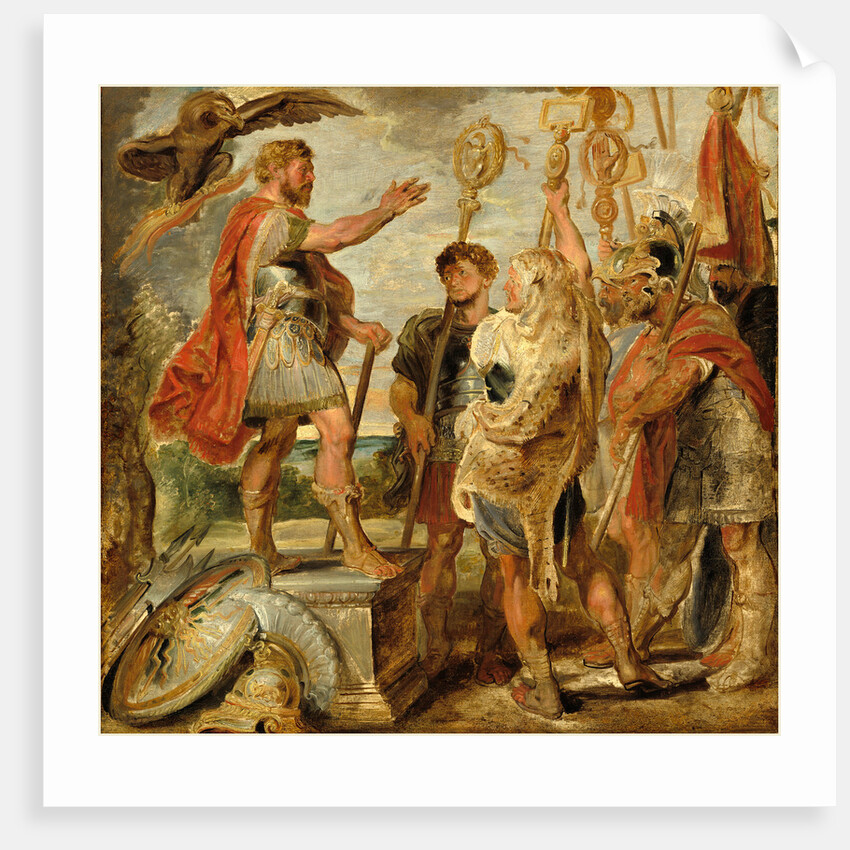 Decius Mus Addressing the Legions by Sir Peter Paul Rubens