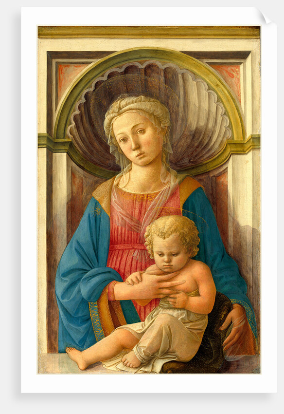 Italian, Madonna and Child, c. 1440 by Fra Filippo Lippi