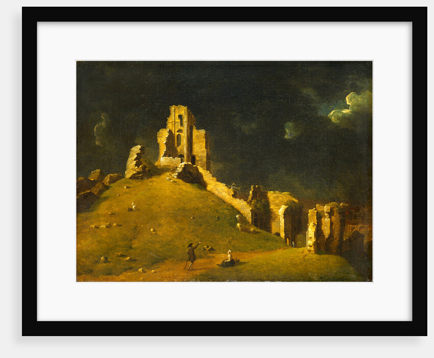 Corfe Castle, Dorset Okehampton Castle by John Inigo Richards