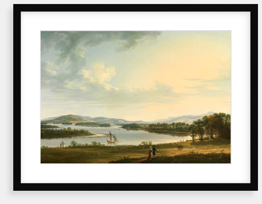 Knock Ninney and Lough Erne from Bellisle, County Fermanagh, Ireland by Thomas Roberts