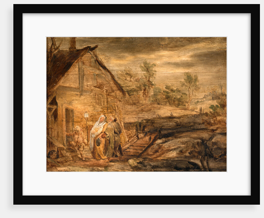 Mary and Joseph Outside the Inn by John Runciman