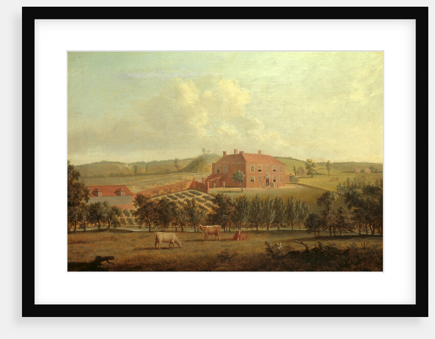 Saint Vincents, near West Malling, Kent Saint Vincent, Kent, the Seat of Capt. William Locker by Dominic Serres