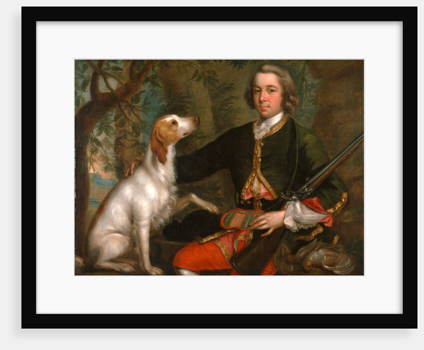 Windham Quin of Adare, Co. Limerick, Ireland Windham Quin with Gun, Dog, and Game by Stephen Slaughter